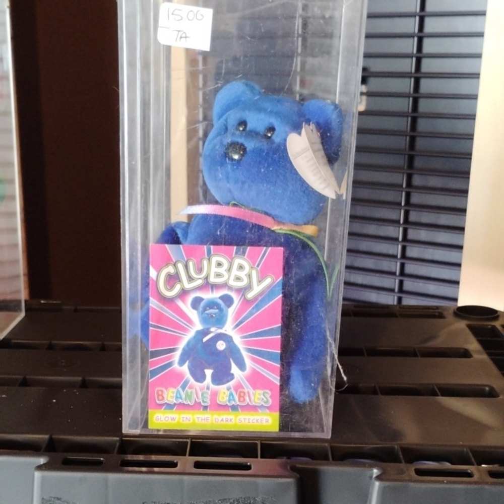 Ty Clubby Beanie Baby - Blue